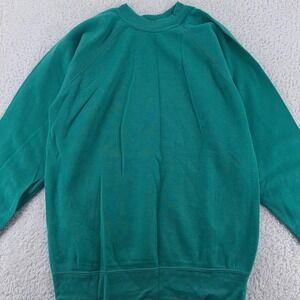 vintage 80s BLANK‎ BLUE SEARS CREWNECK SWEATSHIRT MEDIUM